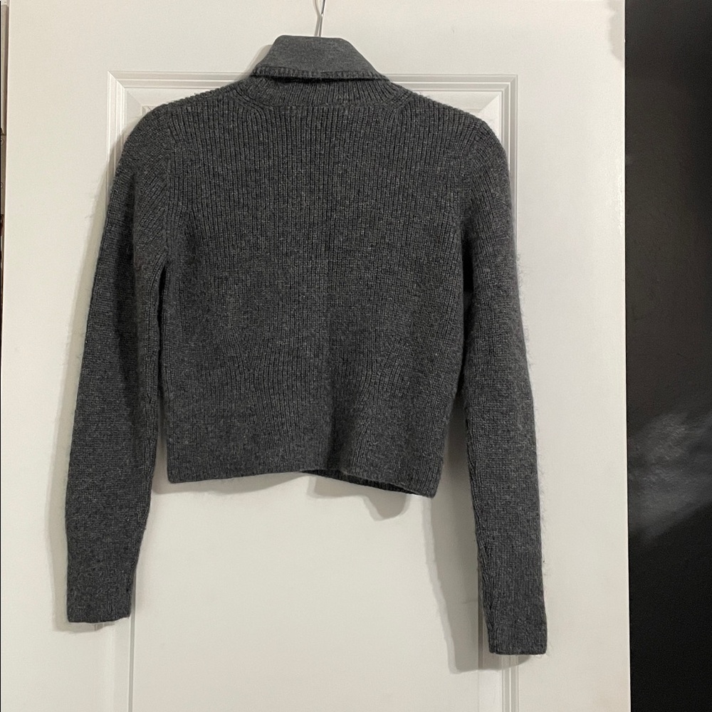Peruvian Connection Cropped Turtle Neck Sweater S… - image 3